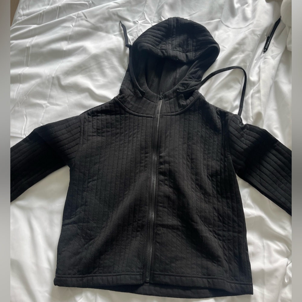 Black Zip Up